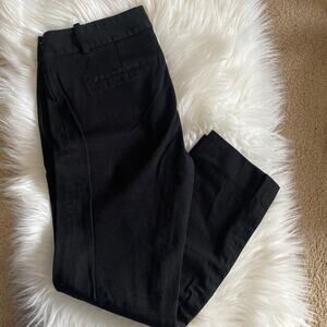 J. Crew | Black city fit pants Size 4P